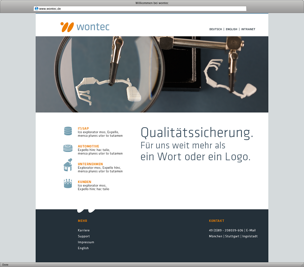 wontec | website